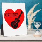 Ukulele Love Fotoplaat (Zijkant)