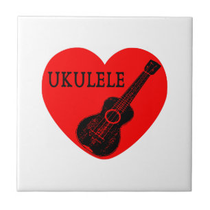 Ukulele Love Tegeltje