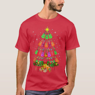 Ukulele Music Uke Mele Kalikimaka - kerstboom S T-shirt