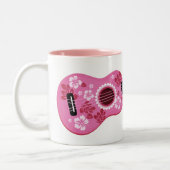 Ukulele nom personnalisé mugs (Gauche)