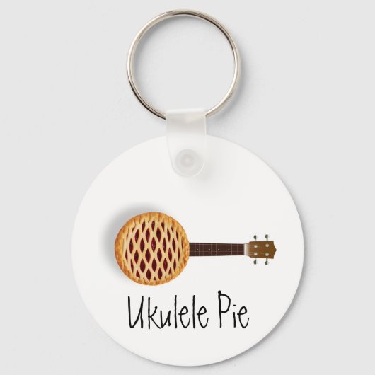 Ukulele Pie Sleutelhanger (Voorkant)