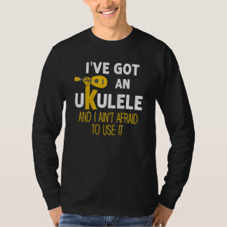 Ukulele Player Guitar Hawaiian Music Players Music T-shirt