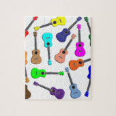 Ukulele Rainbow Legpuzzel (Verticaal)