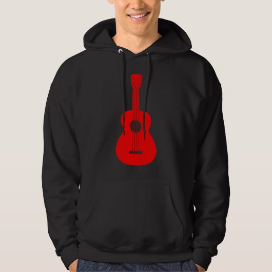 Ukulele - Red Hoodie (Voorkant)
