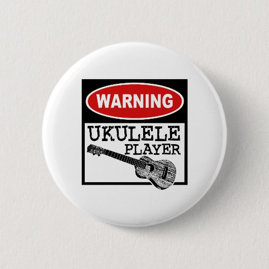 Ukulele Ronde Button 5,7 Cm (Voorkant)