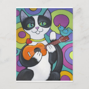 Ukulele Serenade Briefkaart