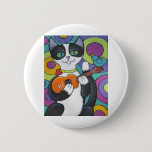 Ukulele Serenade Ronde Button 5,7 Cm