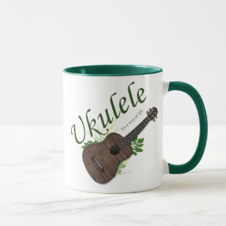 Ukulélé-Son une tasse de mode de vie