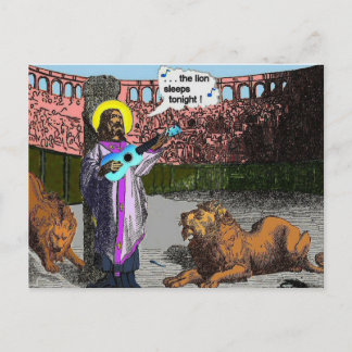 Ukulele spoof: Lions den Briefkaart