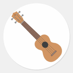 Ukulele Sticker