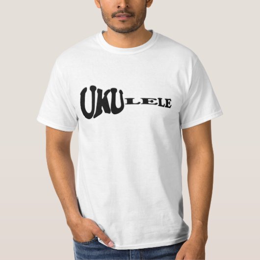 Ukulele T-shirt (Voorkant)