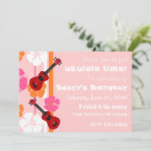 Ukulele Time! Kaart (Staand voorkant)