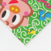 Ukulele Ukkiy Fleece Deken (Hoek)