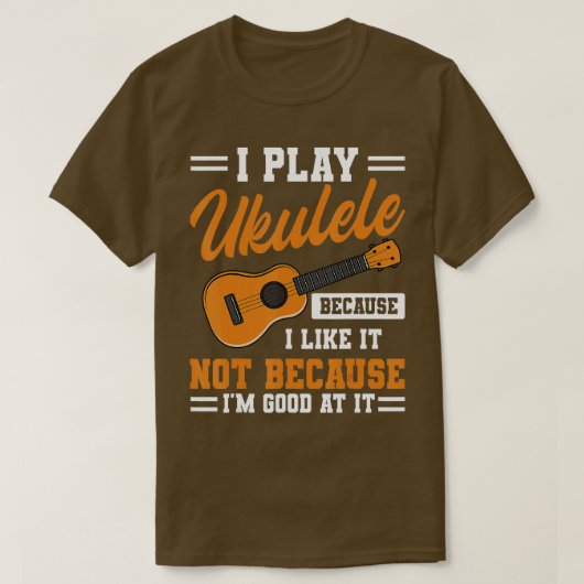 Ukulele Ukulelist Music Lover T-shirt (Design voorkant)