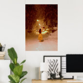 Ukulele winter poster (Thuiskantoor)