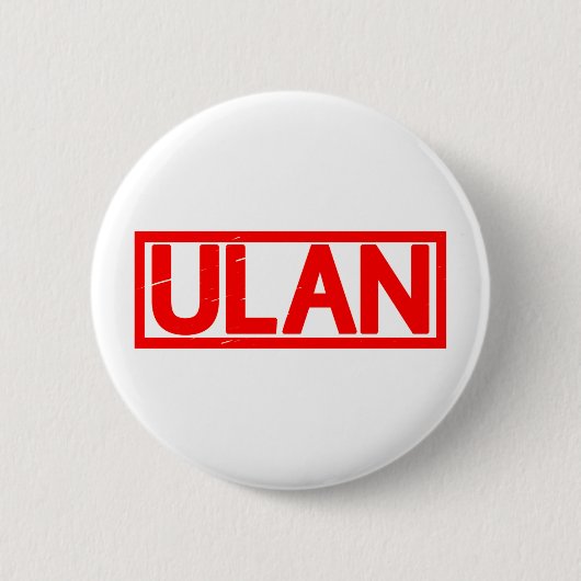 Ulan Stamp Ronde Button 5,7 Cm (Voorkant)