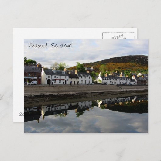 Ullapool, Carte postale écossaise (Devant / Derrière)