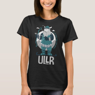 Ullr Noorse God Van Sneeuw Patroonheilige Van Skië T-shirt