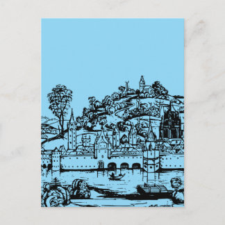 Ulm Town, Baden-Württemberg, Duitsland Briefkaart