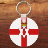 Ulster Banner Noord-Ierland vlag Sleutelhanger (Voorkant)