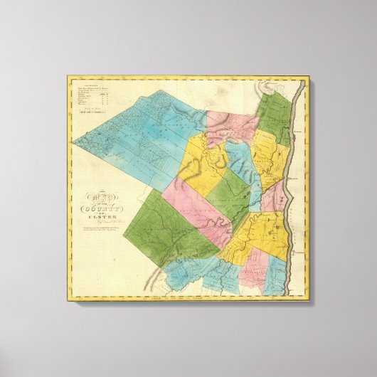 Ulster County Canvas Afdruk (Voorkant)