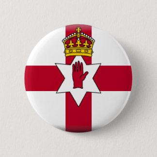 Ulster Flag Ronde Button 5,7 Cm