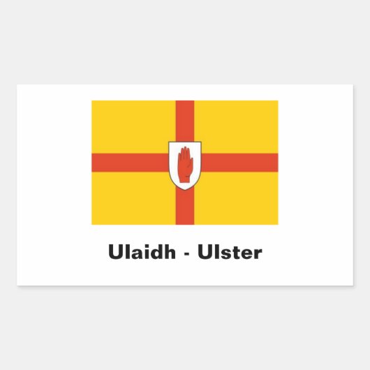 Ulster - Sticker (Voorkant)