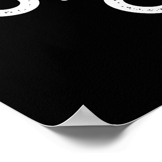 Ulti-mutt Cool Funny Dog Pun Dark BG Poster (Hoek)