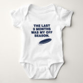 Ultiem Frisbee Baby-ontwerp Romper (Voorkant)