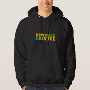 Ultiem Frisbee ontworpen met Natuur kleuren Hoodie