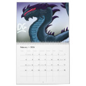 Ultieme dragon Art Agenda Kalender (Feb 2026)