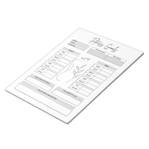 Ultieme Fitness Tracker Sjabloon Notitieblok