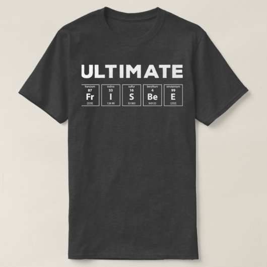 Ultieme Frisbee Essential Classic TShirt (Design voorkant)