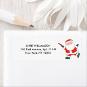 Ultieme frisbee kerst etiket (Insitu)