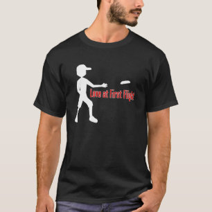 Ultieme Frisbee Love op First Flight T-shirt