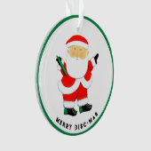 Ultieme Frisbee vakantiegiften Ornament (voorkant)