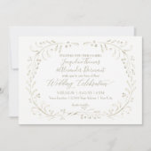 Ultieme gladde kalligrafie Moderne Eenvoudige Wate Kaart (Voorkant)