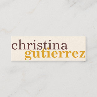 Ultieme netwerkuitwisseling gouden ecu-typografie mini visitekaartje