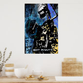 Ultieme overlevingspintball poster (Keuken)