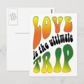 Ultieme reis briefkaart (Voorkant / Achterkant)