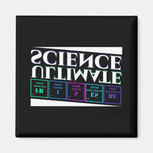 Ultieme wetenschap frisbee disc golf hobby liefheb magneet