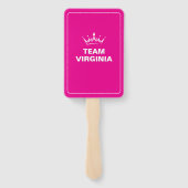 Ultimate Crown Pageant Wavers | Set of Fans Handwaaier (Achterkant)