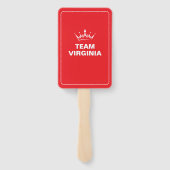 Ultimate Crown Pageant Wavers | Set of Fans Handwaaier (Achterkant)