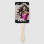 Ultimate Crown Pageant Wavers | Set of Fans Handwaaier (Voorkant)