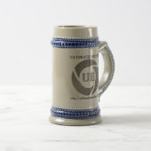 Ultimate Edition Beer Stein Blue Bierpul (Voorkant rechts)