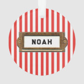 Ultimate Frisbee Holiday Gift Ornament (achterkant)