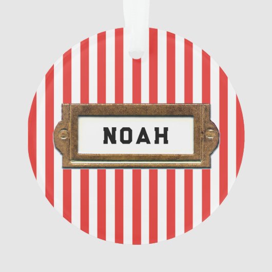 Ultimate Frisbee Holiday Gift Ornament (achterkant)