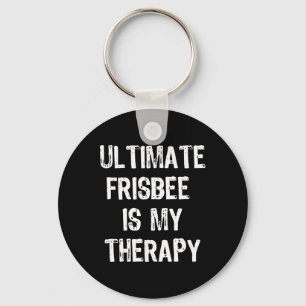 Ultimate Frisbee Is Mijn Therapie Grappig Cadeau K Sleutelhanger