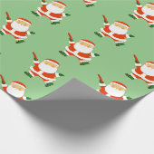 Ultimate Frisbee Kerst Inpakpapier (Hoek)