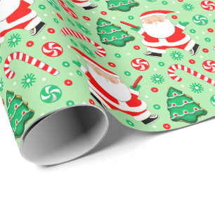 Ultimate Frisbee kerstcadeau inpakpapier